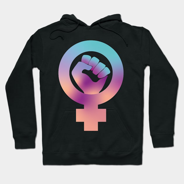 Feminist Hoodie by mag-graphic